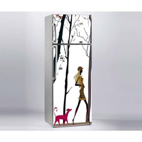 Resim 444magaza Buzdolabı Sticker Yürüyüş 