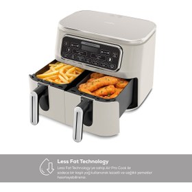 Resim Karaca Ev Yemeği/Fritöz /Fırın-Izgara / Kek Yapma / Yoğurt Hazırlama 8 Kişilik XXXL 8 LT 3İN1 Airfryer 