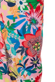 Resim Eight Fashion Kadın Çok Renkli Çiçek Desenli Uzun İç Göstermeyen Pareo 