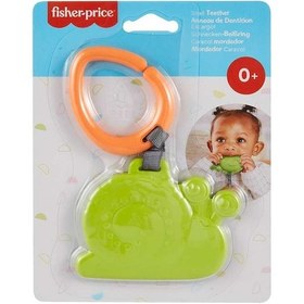 Resim Fisher Price Hayvan Temalı Dişlik Yeşil Salyangoz Diş Kaşıyıcı Yeşil 