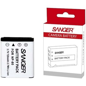 Resim Fujıfilm Z100fd Z110 Z115 Z90 Z80 Z81 Z70 Z71 Z35 Z37 İçin Sanger NP-80 Batarya 