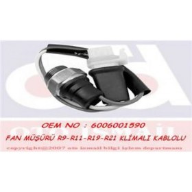 Resim Valeo Mtxdpn Fan Müşürü R9-R11-R19-R21 Klimali Kablolu 