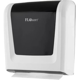 Resim Flosoft F114 300'LÜK Siyah Z Kat Kağıt Havlu Verici 
