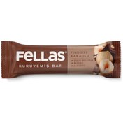 Resim FELLAS Fındıklı Kakaolu Kuruyemiş Bar 30g 