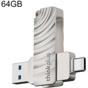 Resim Lenovo Thinkplus Mu232 Usb 3.2 + Usb-c / Type-c Çift Kafalı Flash Sürücü, Bellek:64gb 