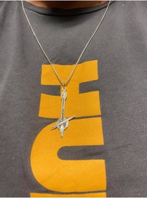 Resim Herşey Nota Kabak Kemane Kolye 925 Gümüş 