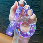 Resim Silver1 Yeni Sevimli Çizgi Film Işıklı Işık Kulomi Büyük Kulak Köpek Hediye Kutusu Anahtarlık Araba Okul Çantası Dıy Kolye Hediye (Yurt Dışından) 