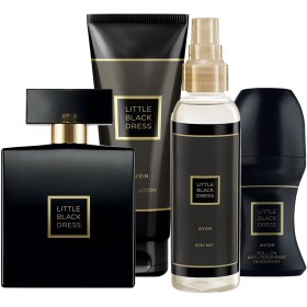 Resim Avon Little Black Dress Kadın Parfüm Losyon Rollon ve Vücut Spreyi Seti 