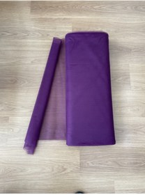 Resim YENİ HEDİYELİK DÜNYAM Mor Kristal Tül En 3 Metre 