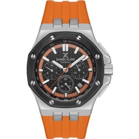 Resim Daniel Klein Erkek Kol Saati Dke.1.10685-3 Gümüş 