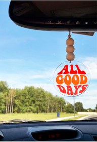 Resim Laputa Tükkan All Good Days Yazılı Dikiz Aynası Pleksi Araba Süsü 