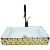 Resim Pure Crystal Altın Çanak Lavabo Gw-100 