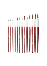 Resim Bigpoint 145 Serisi Midilli Kılı Yuvarlak Fırça No: 2 