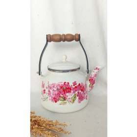 Resim UltraMint Şık Emaye Demlik Kettle 2,5l, Sıcaklık ve Şıklık Sunar 
