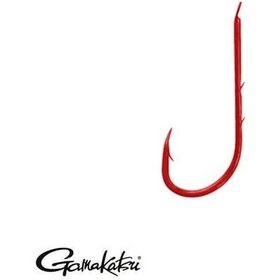 Resim Gamakatsu Bkd-5260r İğne No:6 0.22 Mm 75 Cm Misinalı Worm Hazır Takımı 10 Adet 