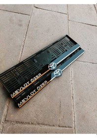 Resim Plakalık Lazer Kesim Pleksi 2 Adet Toyota Kişiye Özel Plakalık İsime Özel Plakalık 