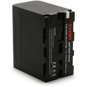 Resim Sanger Sony CCD-RV100 CCD-RV200 Ccd-Sc5 Ccd-Sc6 Için Sanger NP-F970D Batarya 