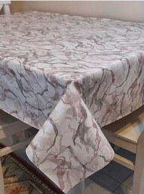 Resim Elyaflı Pvc Masa Örtüsü Modern, Dayanıklı, Silinebilir Ve Şık Görünüm Fnt1280 Pembe 