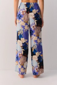 Resim Suwen Flowery Night Pantolon Sh26404624846 Çiçek Desenli 
