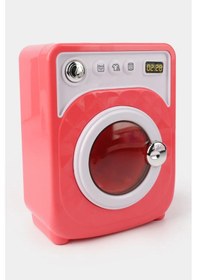 Resim Oyuncak Çamaşır Makinesi - Sesli Ve Işıklı Pembe Çamaşır Makinesi 01 