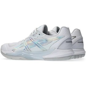 Resim Asics Powerbreak Ff Kadın Beyaz Voleybol Ayakkabısı 1073a090-100 Beyaz 