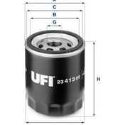 Resim Yağ Filtresi Ford Fıesta 1.2l 1.4l 01- / C-max 1.6l 03-07 / Focus 1.4l 1.6l / Fusıon. Mondeo 1.8l 2 Aa6e6714ab / Ufi 