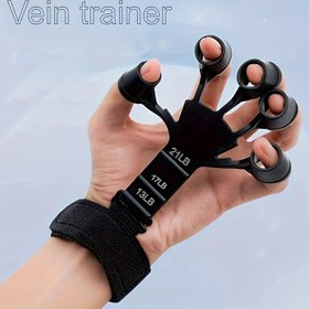 Resim Silikon Parmak Yüzüğü ve Kavrama Güçlendirici - Müzikçiler için Ayarlanabilir Dirençli Önkol Antrenörü Paketi, Sporcular Kas Eğitimi, Esneklik, Parmak Gücü 