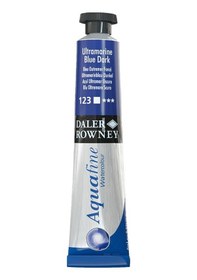 Resim Daler Rowney Aquafine Tüp Sulu Boya 8ml 123 Ultramarine Blue Dark 