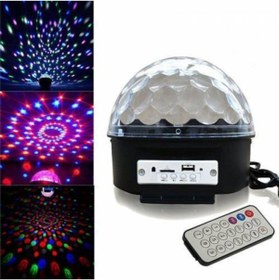 Resim CND Bluetooth Özellikli Kumandalı Led Kristal Disko Topu Disco Top 