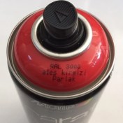 Resim Motip Carat Ral 3000 Ateş Kırmızı Boya 400 ml Germany 