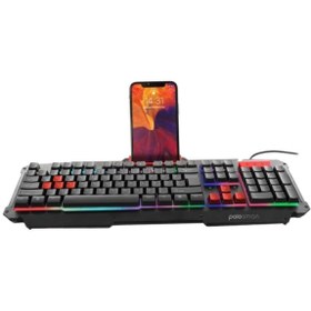 Resim Polosmart Siyah Pgm06 Gaming Klavye 