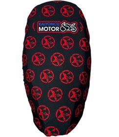 Resim Monero Kuba Trendy 50 Sele Kılıfı Yıldız Kırmızı 