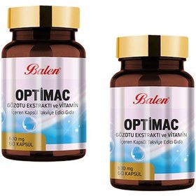 Resim Balen Optimac Göz Otu Ekstratı Içeren Kapsülü 630 Mg - 2 Adet 