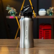 Resim Kalemedair Kişiye Özel Lüx Çelik Matara 500 ml 