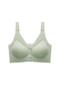 Resim Pae Hiç Yok Hissi Veren Büyük Beden Konforlu Sütyen Yeşil 