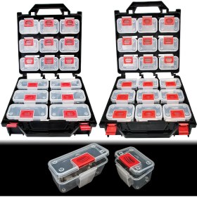 Resim Dizaynaks Avadanlık Çantası 18 Parça Seyyar Kutulu 