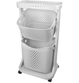 Resim İki Katlı Organizer Sepet - Sebzelik COSTP748G 