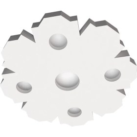 Resim Motifpiyer Tavan Spot Göbek TSG-DUZ-14-56CM Çap 