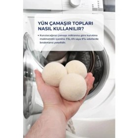 Resim Buğz 3'lü Yün Kurutma Topu Seti 