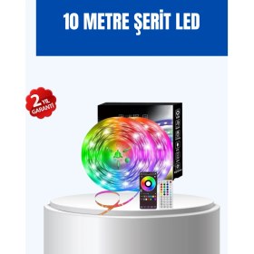 Resim bulurum sese duyarlı 10m smart şerit led ıos android kontrollü rgb ışık 