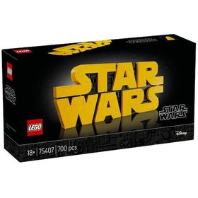 Resim Lego Star Wars 75407 Brick-built Star Wars Logo 