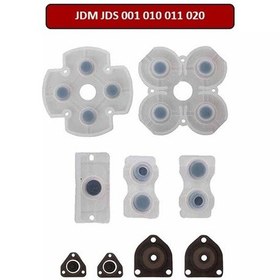 Resim 10 Takım Ps4 İç Lastik 001 010 011 020 Silikon İletken Playstation 4 Yedek Parça 