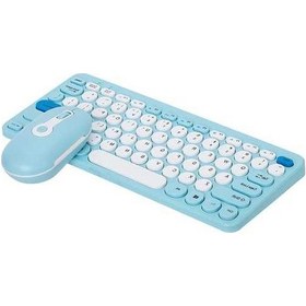 Resim Luminousou Ve Tuş Takımlı Seti Sessiz Sayısal Klavye Kablosuz Ergonomik, Diğer 2.4g - Km Diğer 