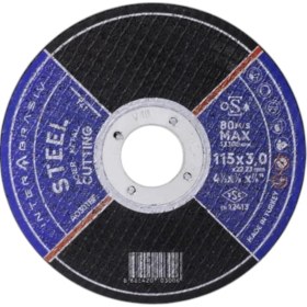 Resim BRATİ HAND TOOLS Avuç Taşlama Spiral Makinesi 115 mm Cırt Zımpara Flap Inox Metal Kesme Kesici Disk Seti 25 Parça 