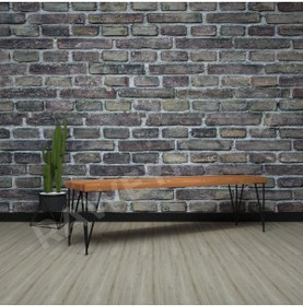 Resim deryawood Raweyn Masif Ahşap Rhea Bank 37*120*45cm 