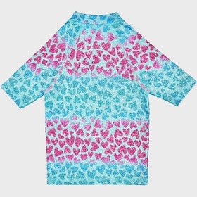 Resim Slipstop Elenor Uv Korumalı Kısa Kollu Mayo T Shirt Kız Çocuk T Shirt St2614000001 Mint 