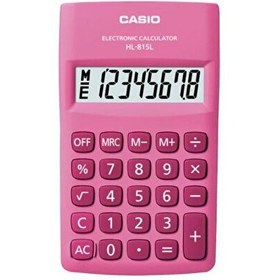 Resim Casio HL-815L-PK 8 Hane Pembe Hesap Makinesi 
