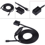 Resim Reedark Bmw Z4 E85/e86 2003-2008 Ve X3 E83 2004-2010 İçin Aux Ana Bağlantı Kablosu, Ipod İle Araç Ses Sistemi Hızlı Bağlantı, 1.5m Siyah, Plug & Play 