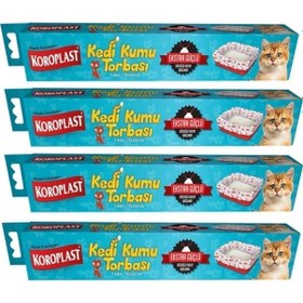 Resim Koroplast Kedi Kumu Torbası 4 Adet 