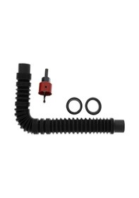 Resim Maiyame Ev Ve Bahçe İçin Siyah Plastik Yağmur Suyu Toplama Bağlantı Seti - 2 u Birleştirir, Su Depolama Verimliliğini Artırır 